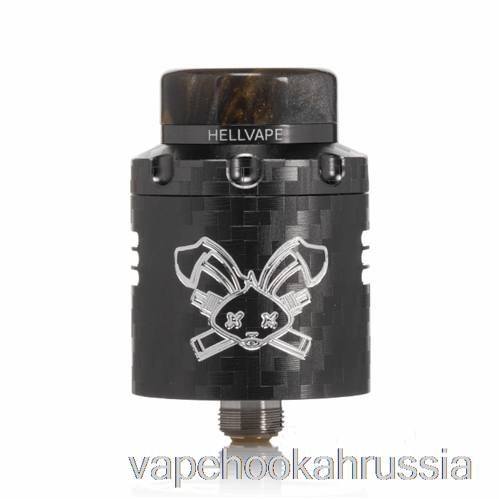 Vape Russia Hellvape Dead Rabbit V3 24 мм RDA из бронзы из углеродного волокна